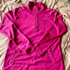 Pink Nike zip up